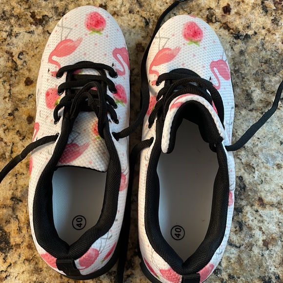 New Flamingo Tennis Shoes Sz 40 - Picture 4 of 4